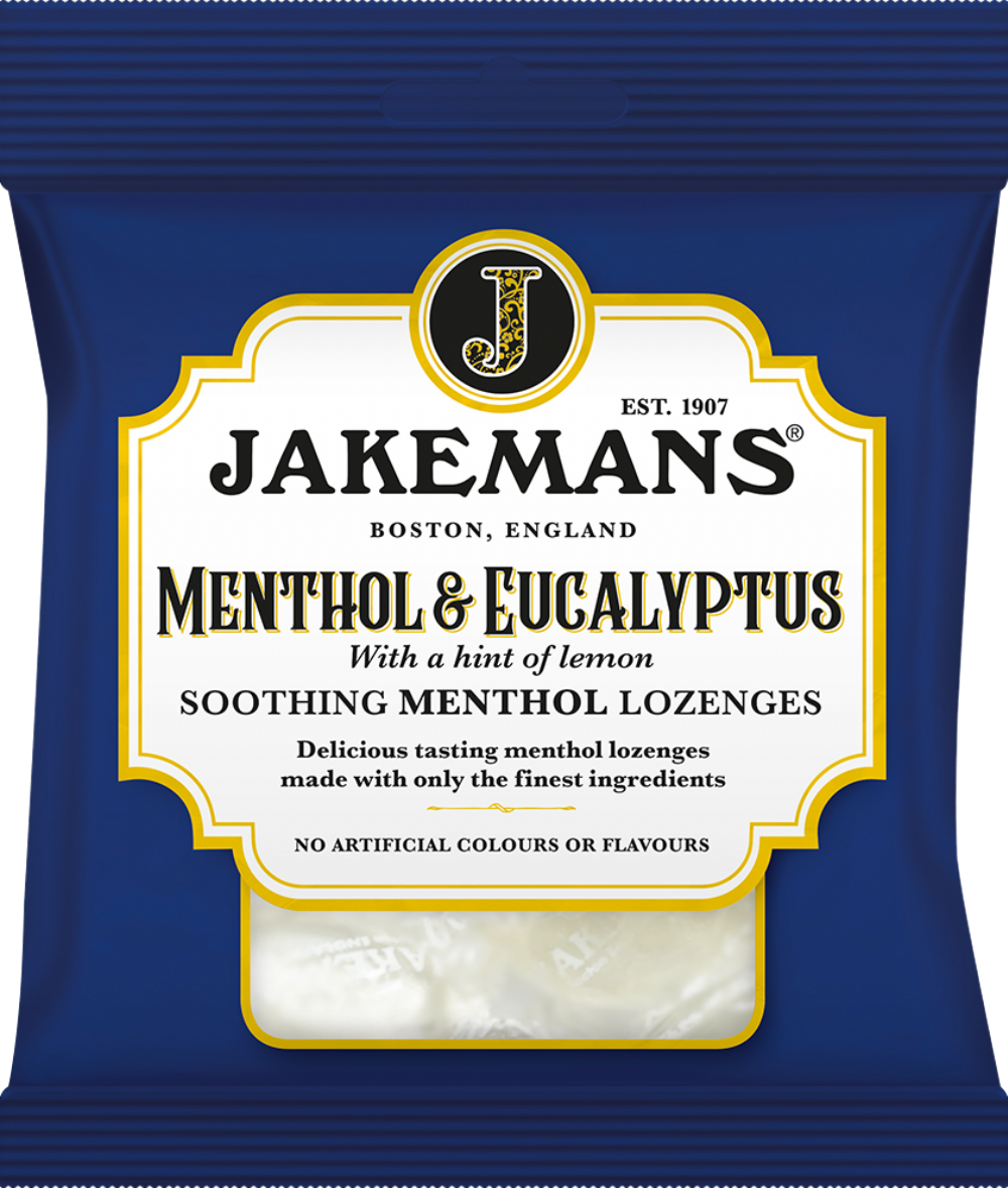 JAKEMANS Menthol and Eucalyptus 73g