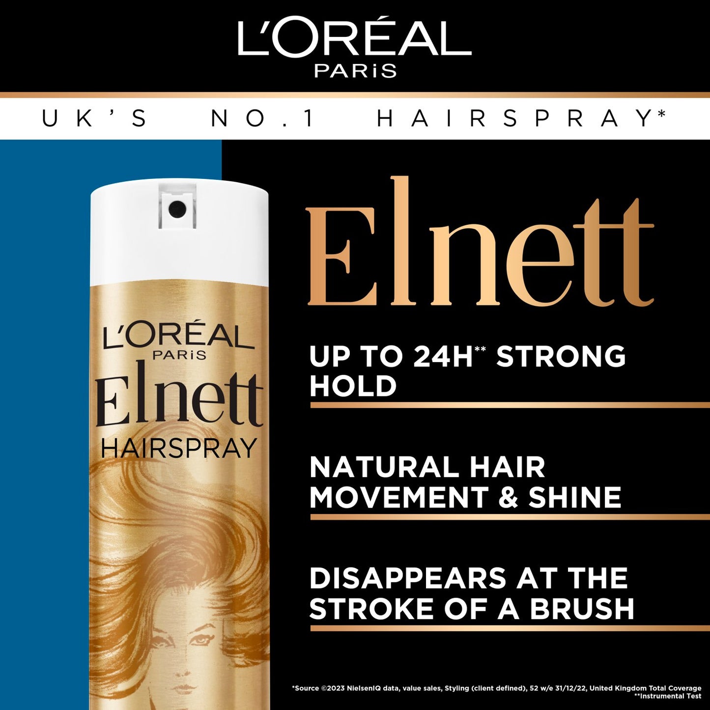 Loreal Elnett Strong Hold Hairspray 75ml