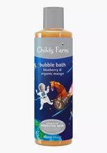 Load image into Gallery viewer, Childs Farm Bubble Bath Blueberry and Mango 250ml