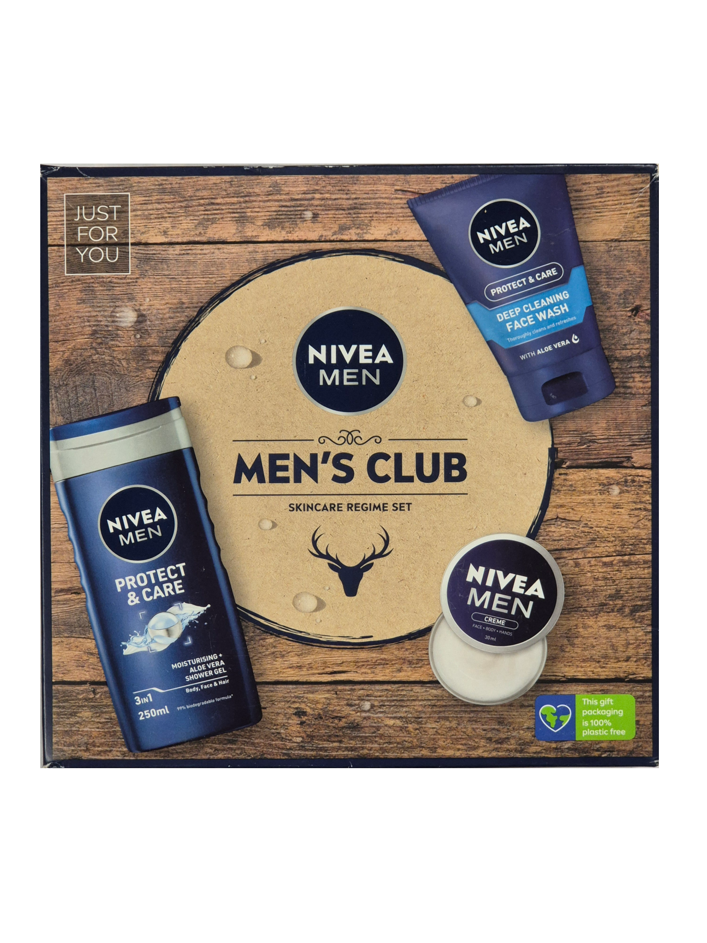 Nivea Mens Club Skincare Regime Giftset 3pce