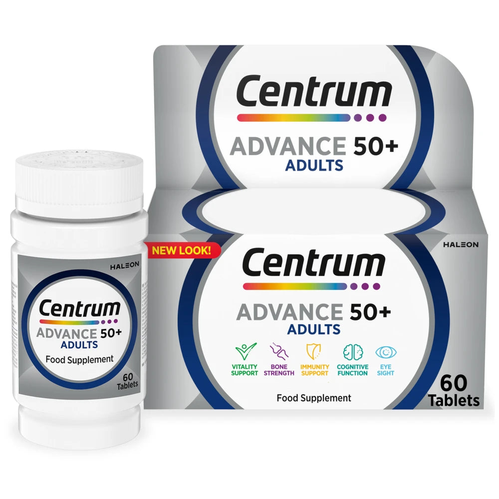 CENTRUM ADVANCE 50 PLUS 60 TABLETS