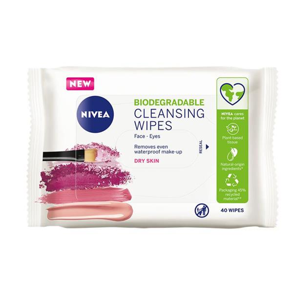 Nivea Face Wipes 3in1 Dry Skin Twin Pack
