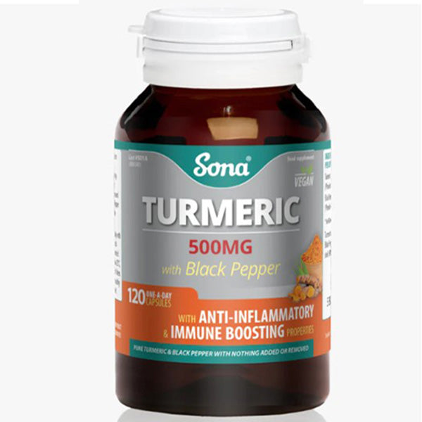 Sona Turmeric 500mg & Black Pepper 120caps