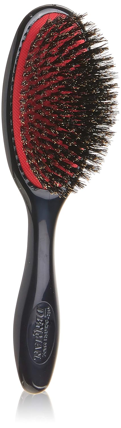Denman Natural Bristle Hair Brush Small D82S