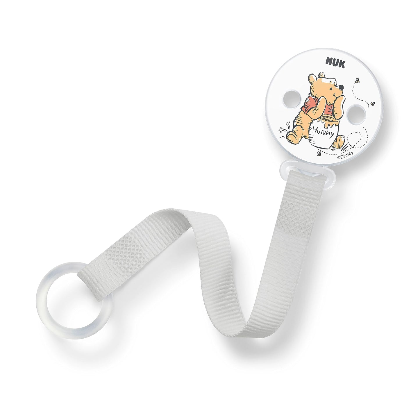 Nuk Winnie The Pooh Soother Band & Clip