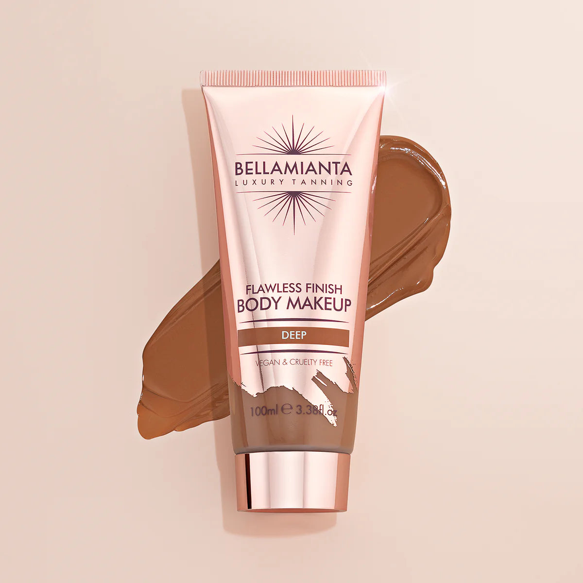 Bellamianta Flawless Finish Body Makeup Deep 100ml