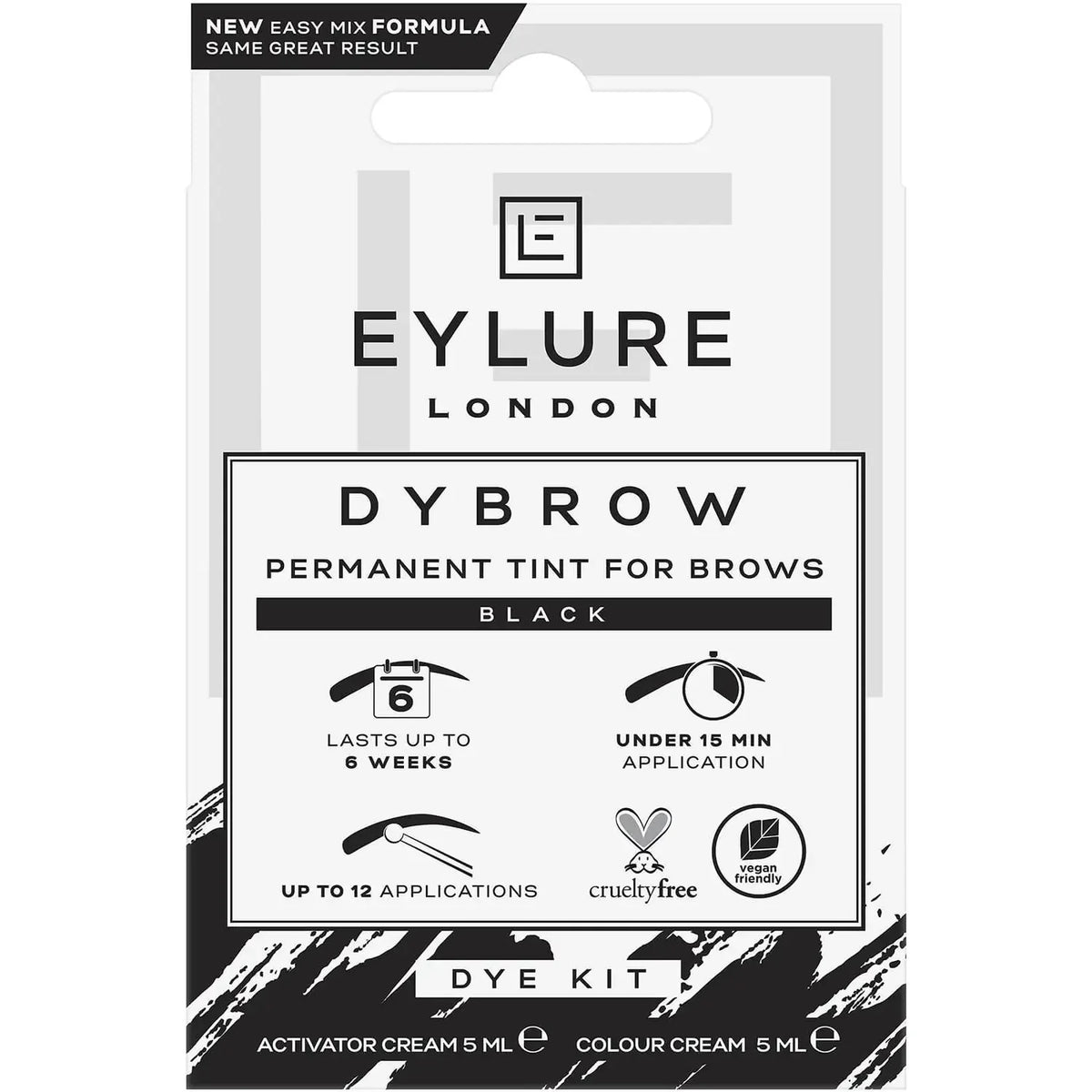 EYLURE DYBROW PERMANENT TINT FOR BRWS BLACK