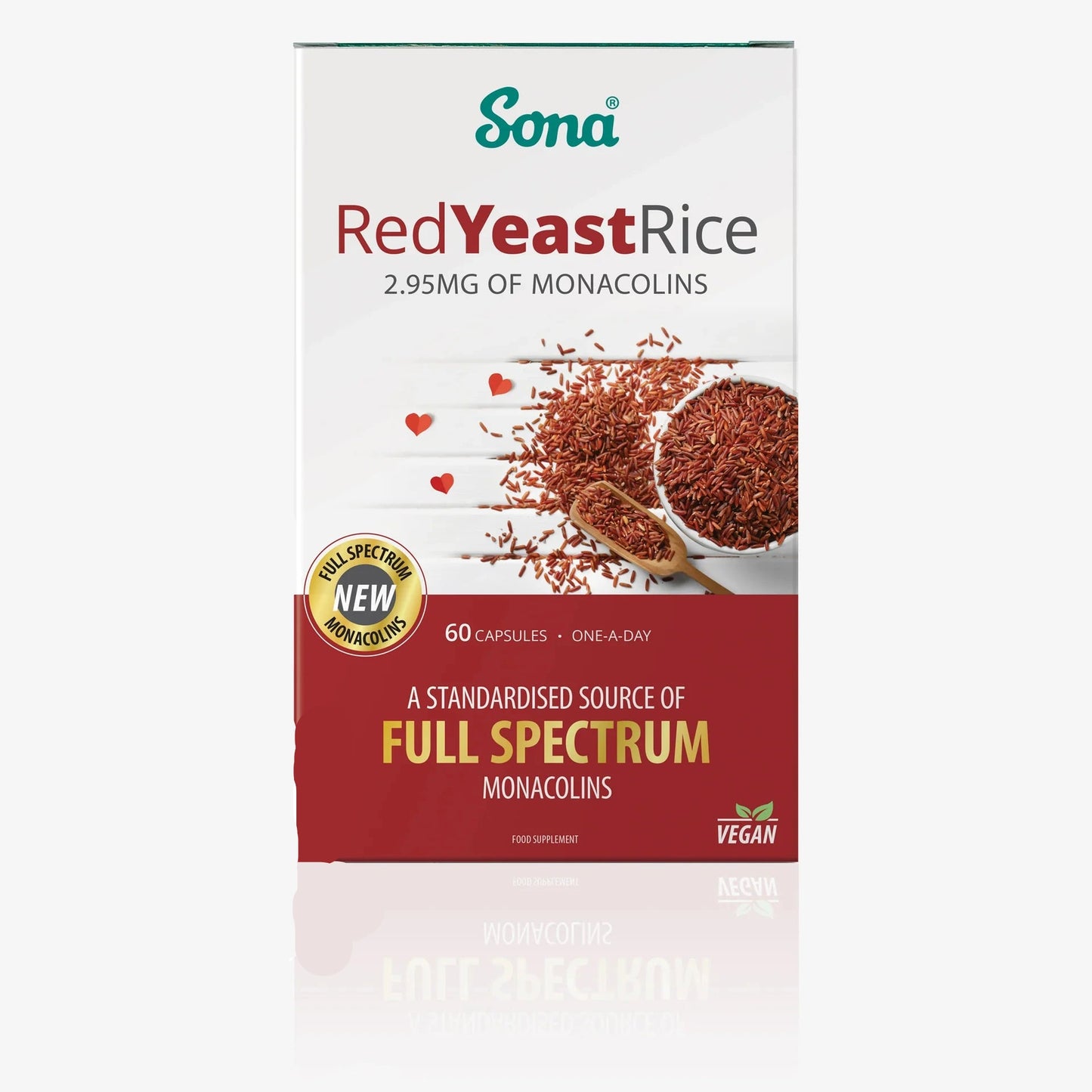 Sona Red Yeast Rice Capsules 60pk
