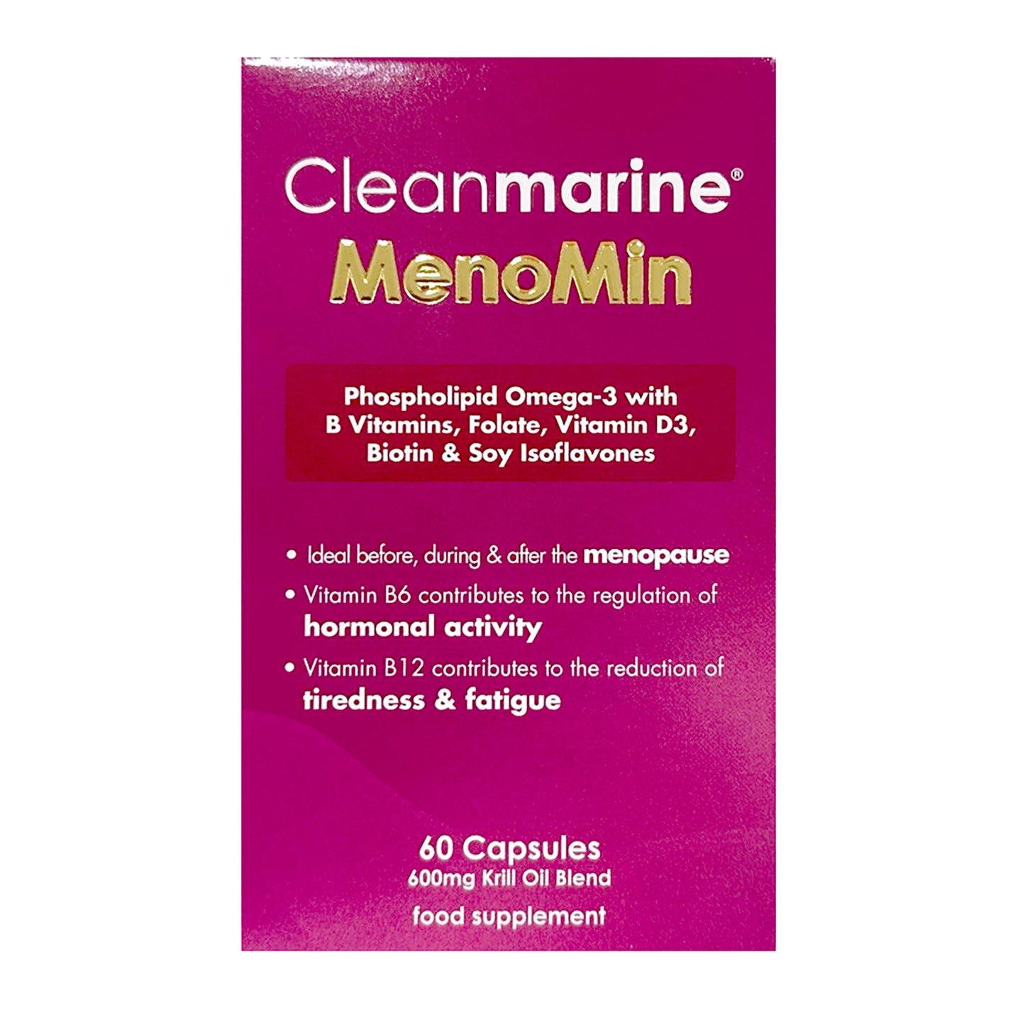 Cleanmarine Menomin For Women 60 Caps