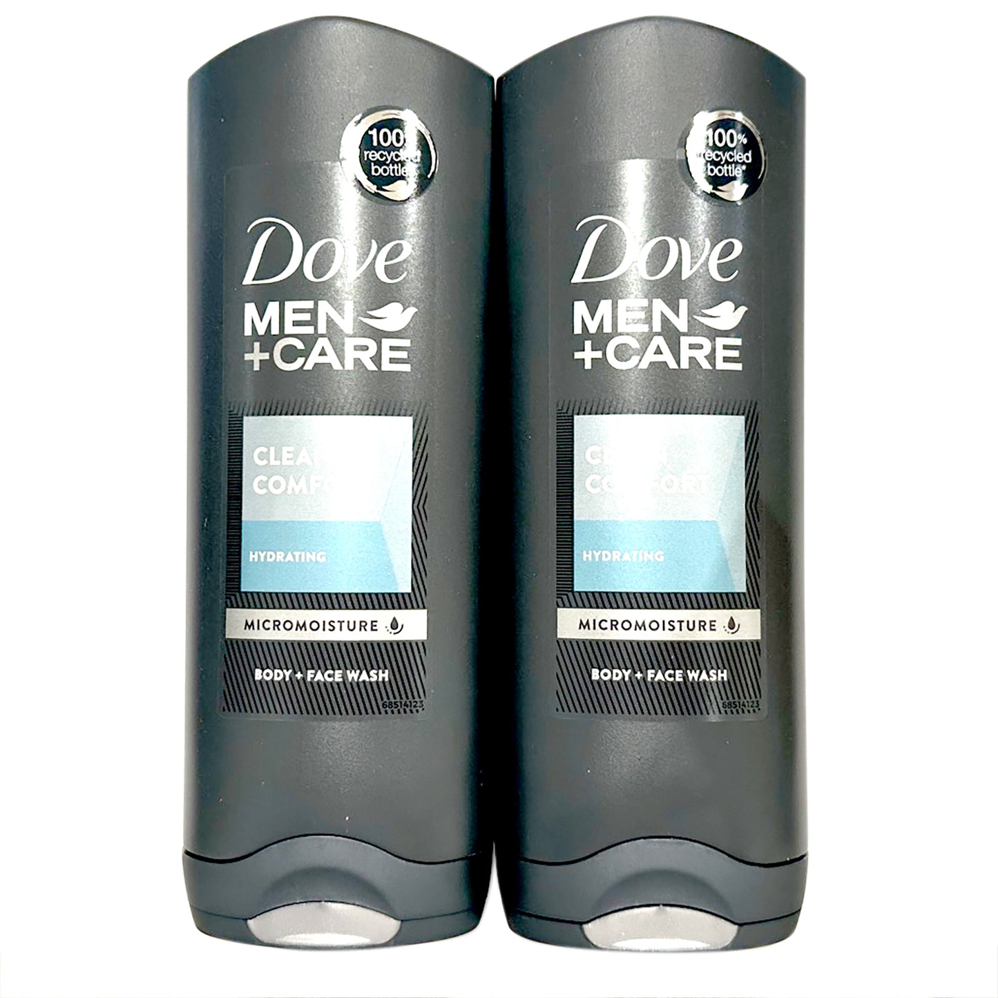 Dove for Men Body and Face Wash Clean Comfort