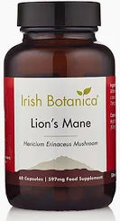 Irish Botanica Lion's Mane 500mg 60Caps
