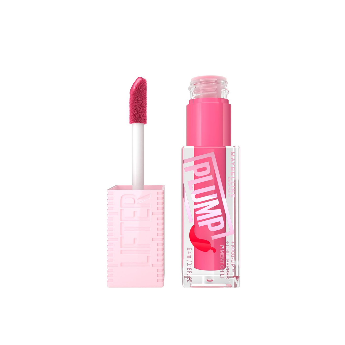 Maybelline Lifter Plump Lip Gloss 004 Pink Sting