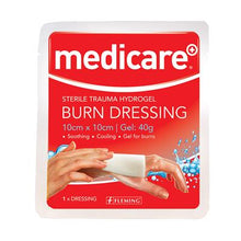 Load image into Gallery viewer, Medicare Burn Dressing 10cm x 10cm