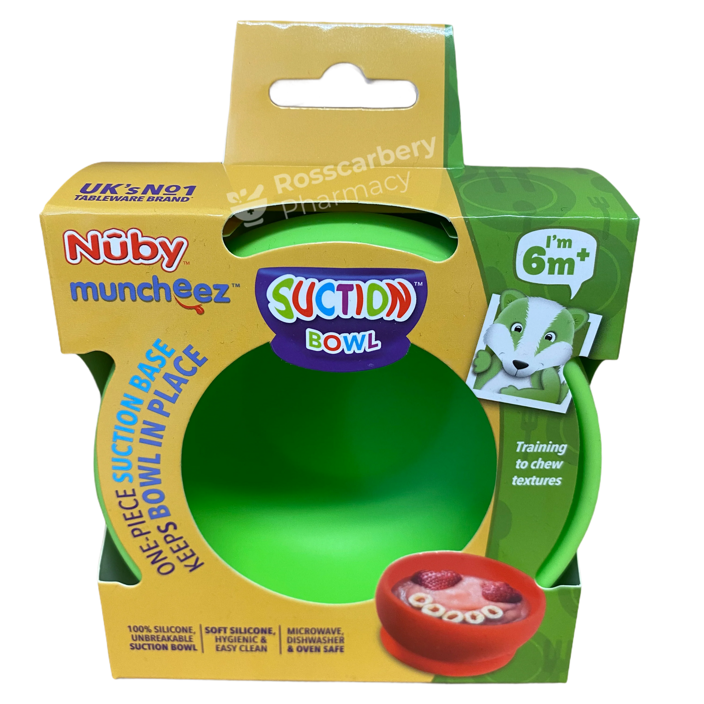 Nuby Supergrip Suction Bowl Blue