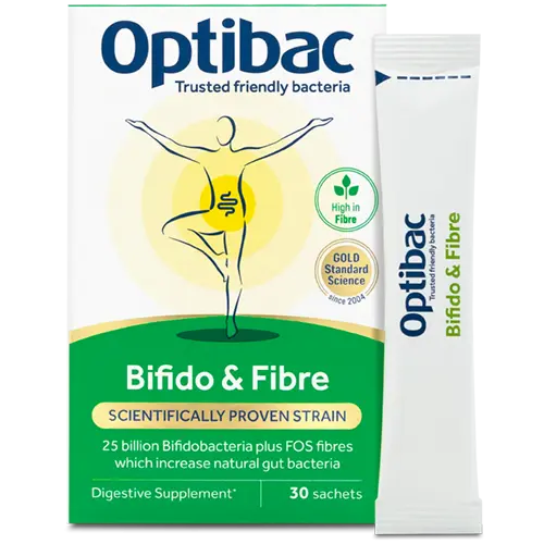 Optibac Bifidobacteria & Fibre 30Sachets