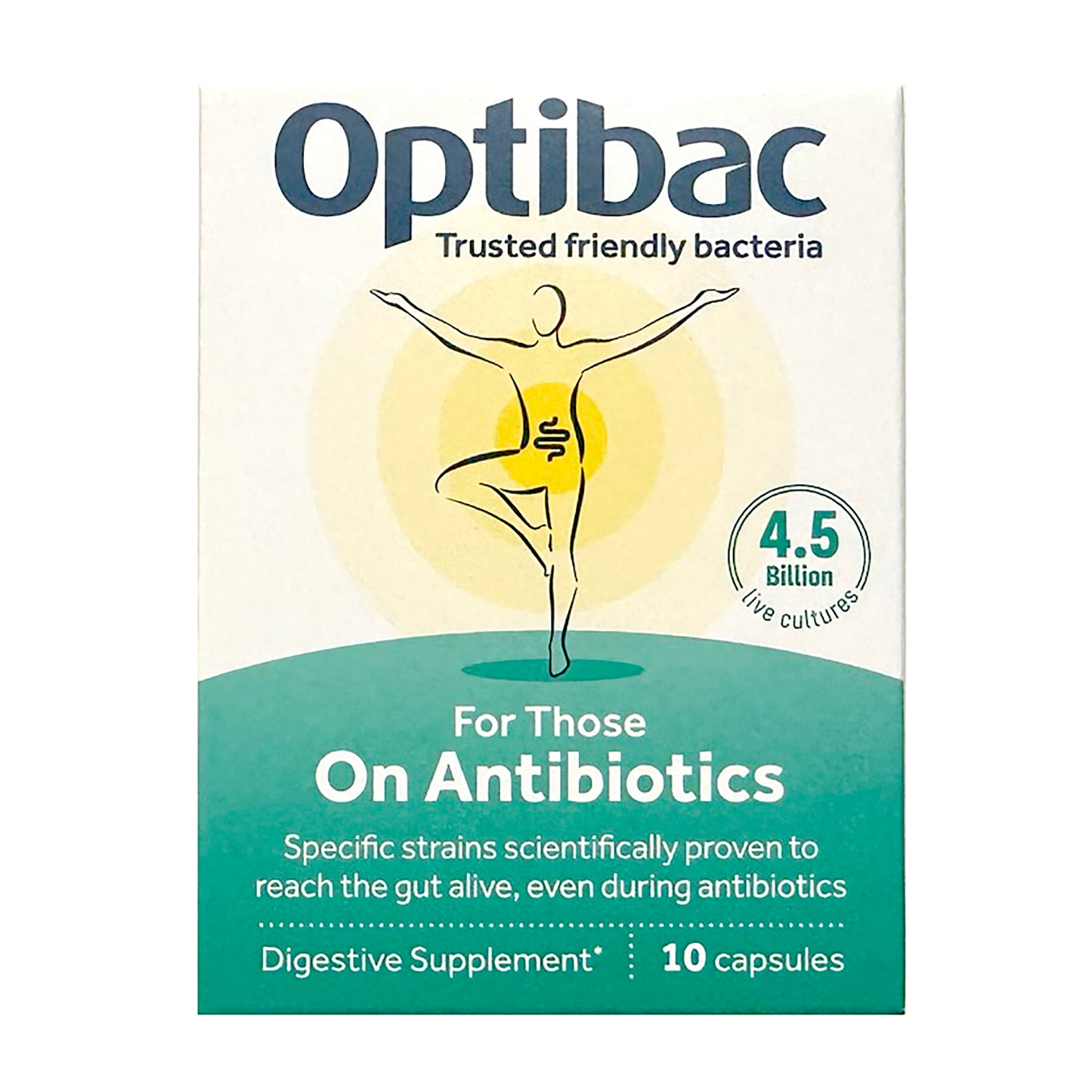 OptiBac on Antibiotics 10 Caps