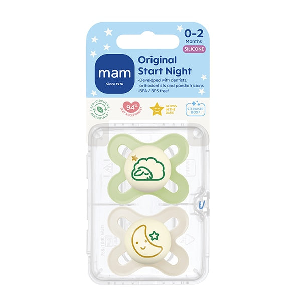 MAM Original Start Night Soother 0-2 Months
