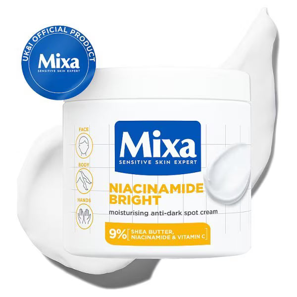 L'Oréal Mixa Niacinamide Bright Cream Jar 400ml