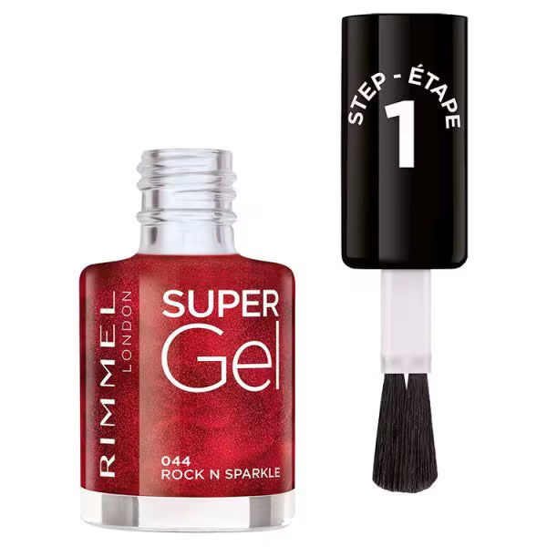 Rimmel Super Gel Nail Polish 044 Rock n Sparkle
