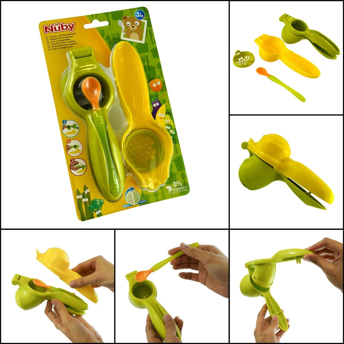 Nuby Fruit & Veg Press