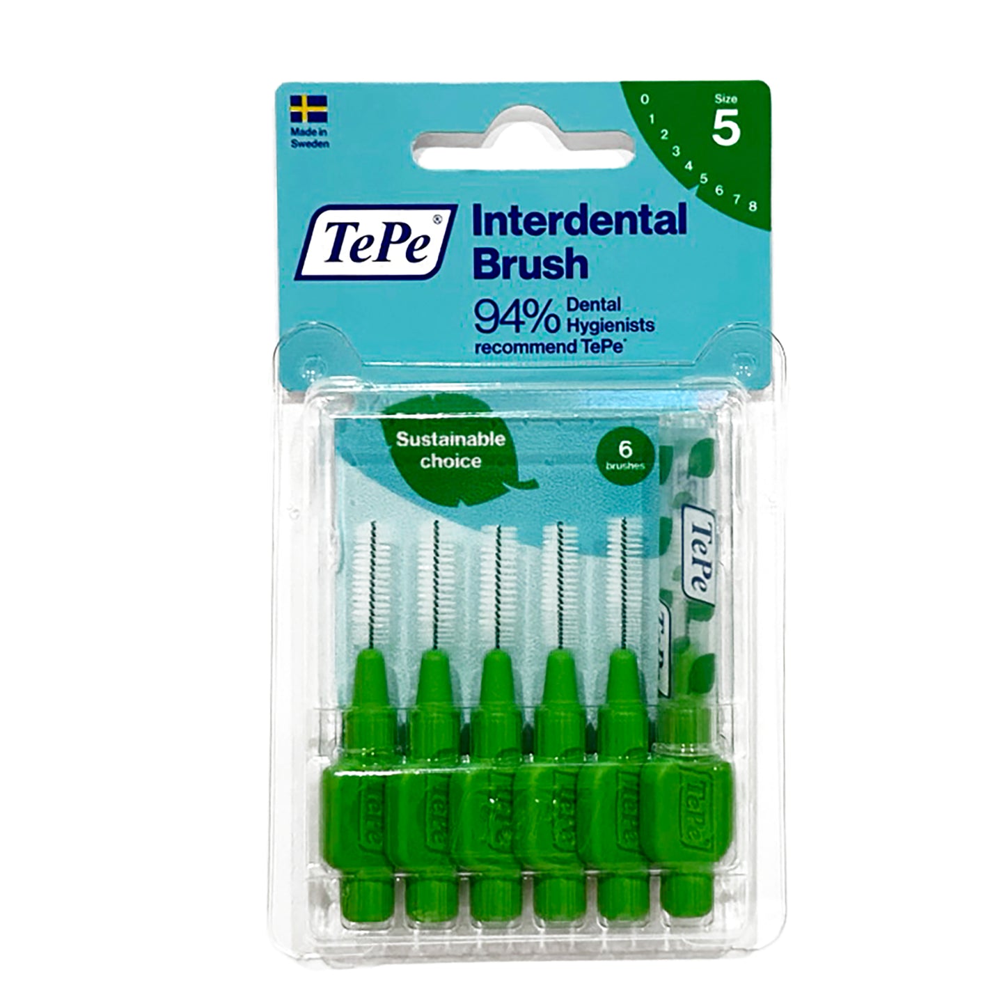 TePe Interdental Brush Size 5 Green