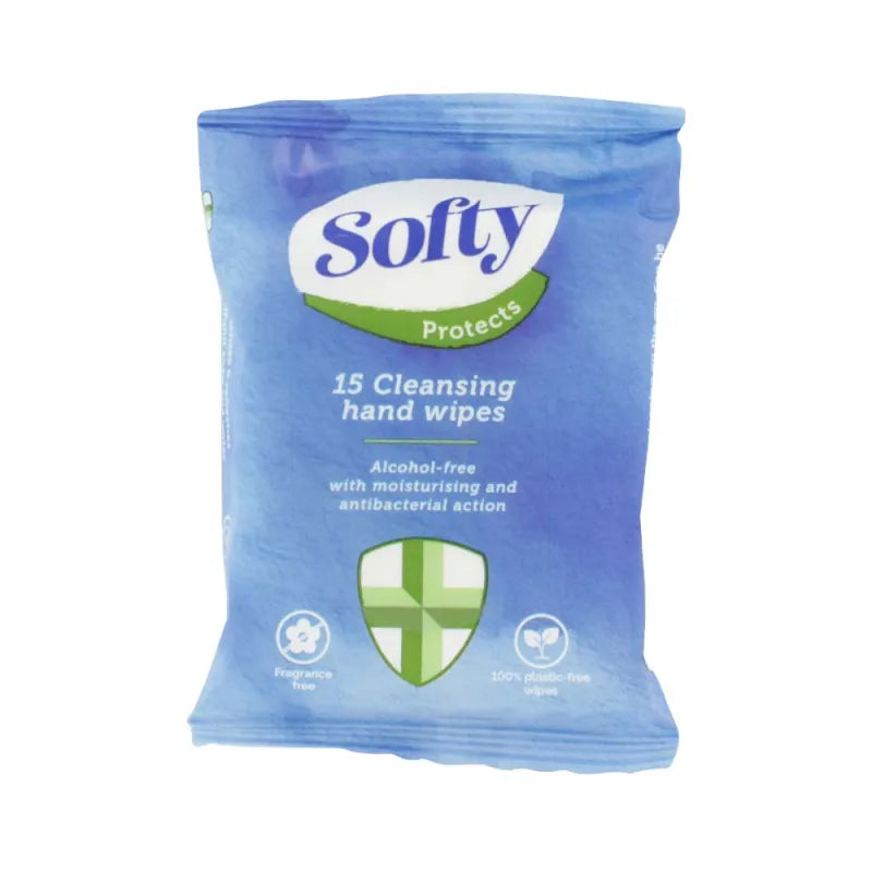 Softy Cleansing Hand Wipes 15S