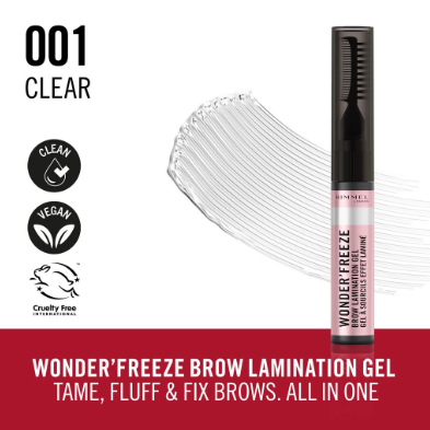 Rimmel Wonder'Freeze Brow Gel 001 Clear