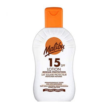 Load image into Gallery viewer, Malibu Medium Protection Lotion SPF 15 200ml  + soothing after sun  200ml twin pack