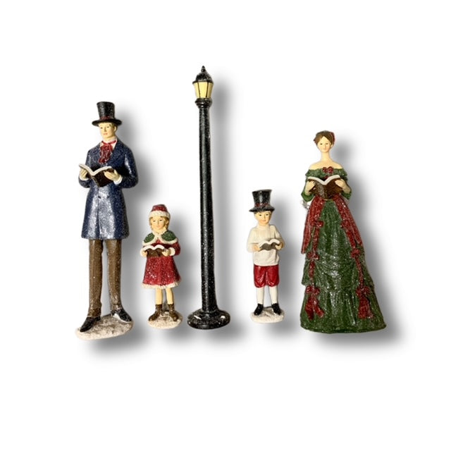 GIFT CHRISTMAS CAROL SINGERS 5 PIECES 35CM 1 PACK