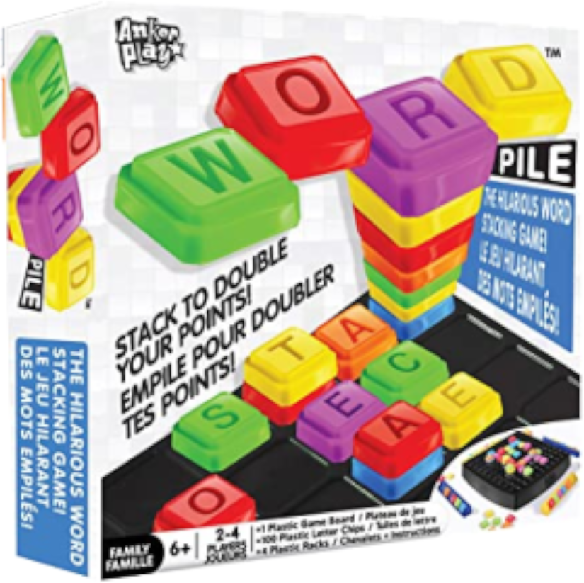 KIDS PLAY PILE WORD STACKING GAME