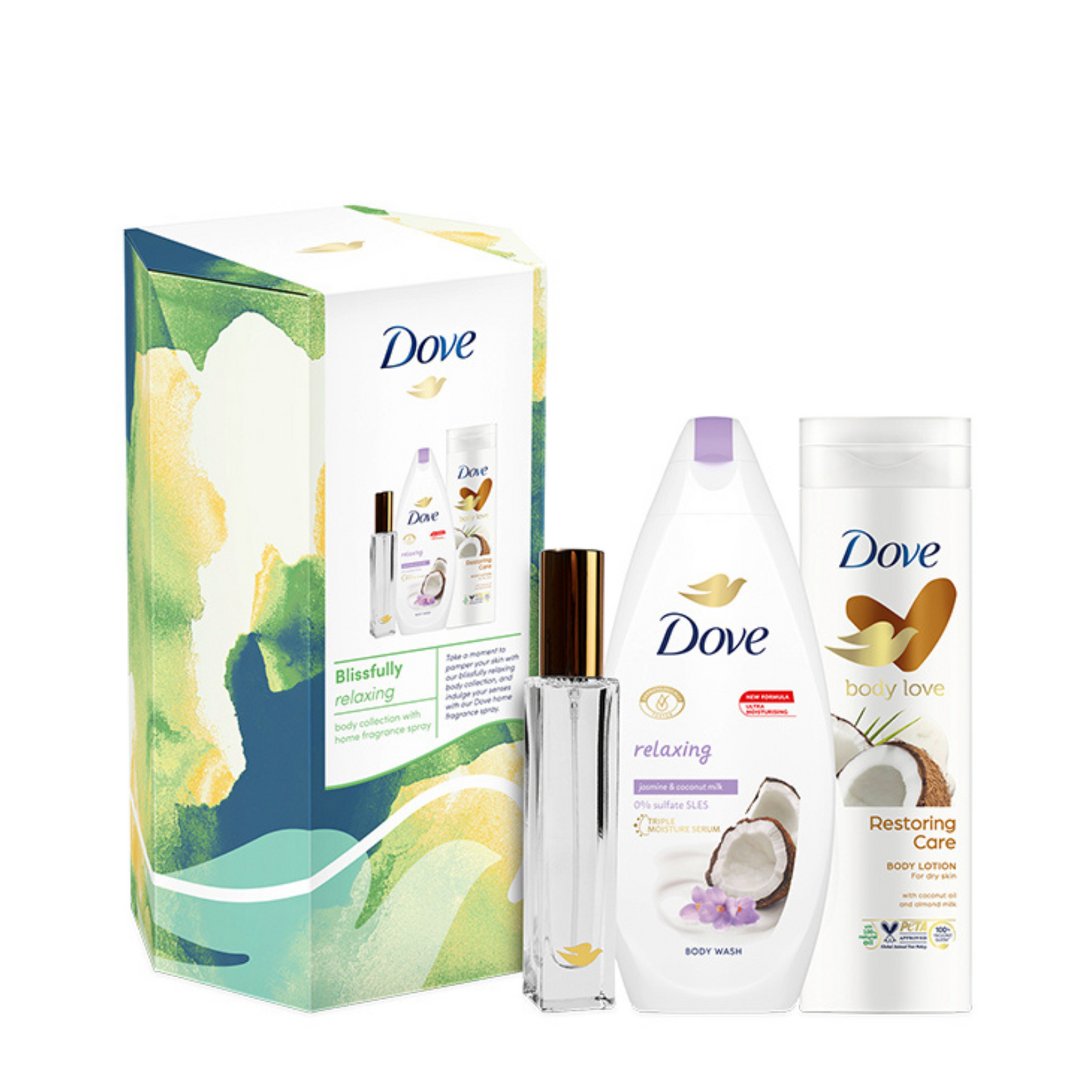 Dove Blissfully Relaxing Gift Set