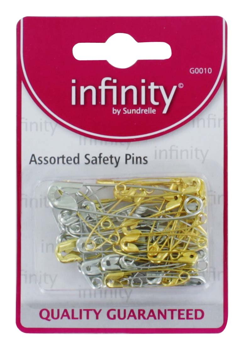 Infinity Assorted Safety Pins