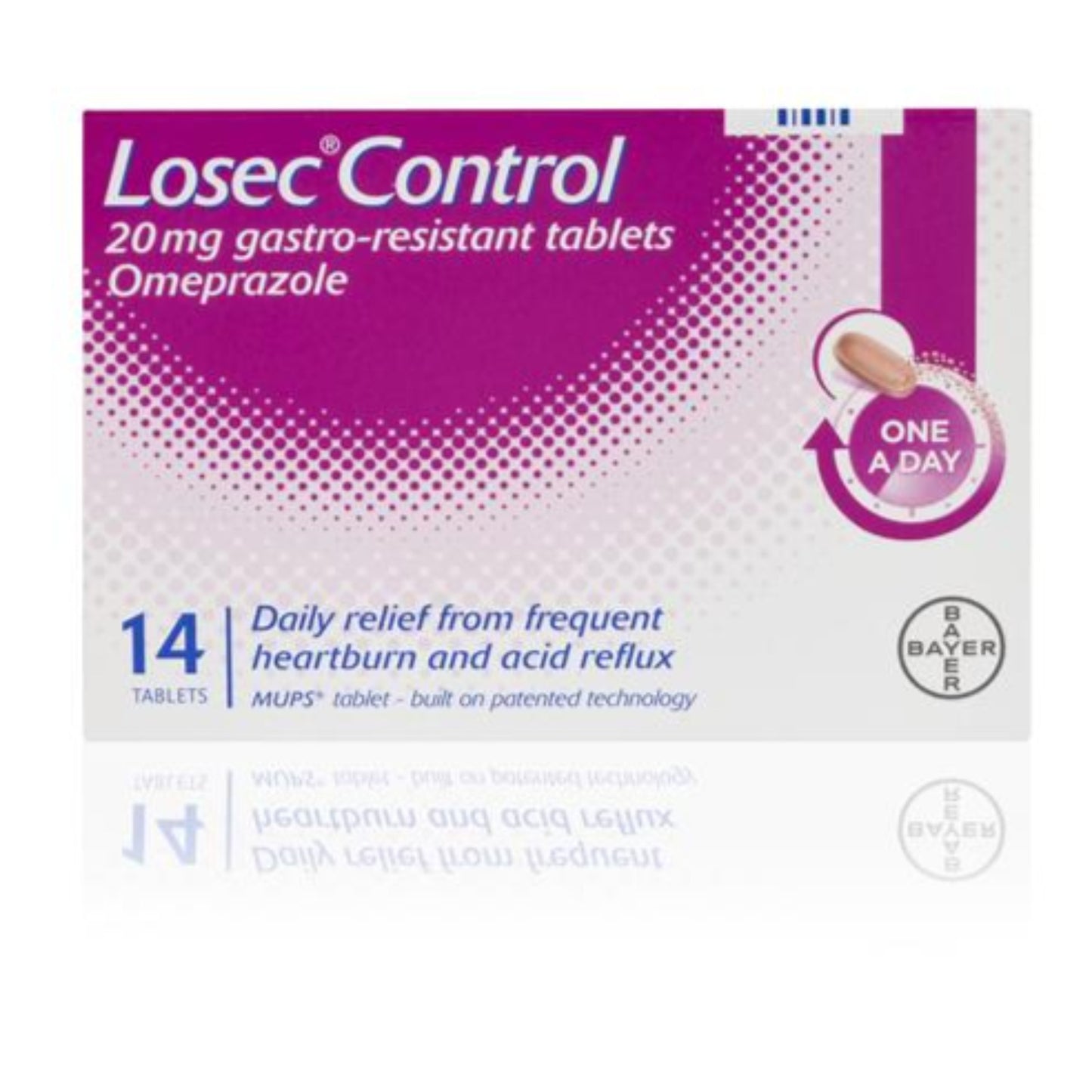 Losec Control Omeprazole 20mg