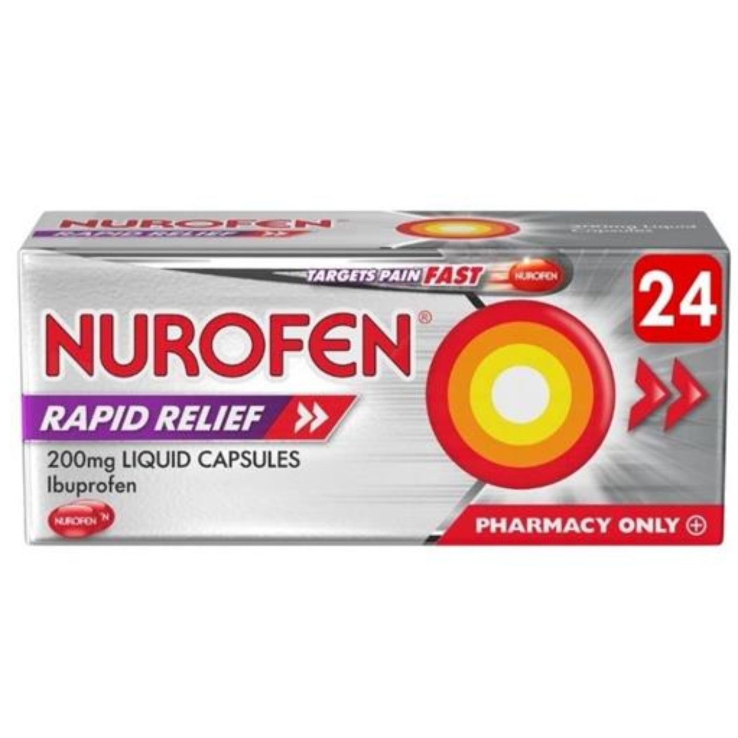 Nurofen Rapid Relief Liquid Capsules 24pk