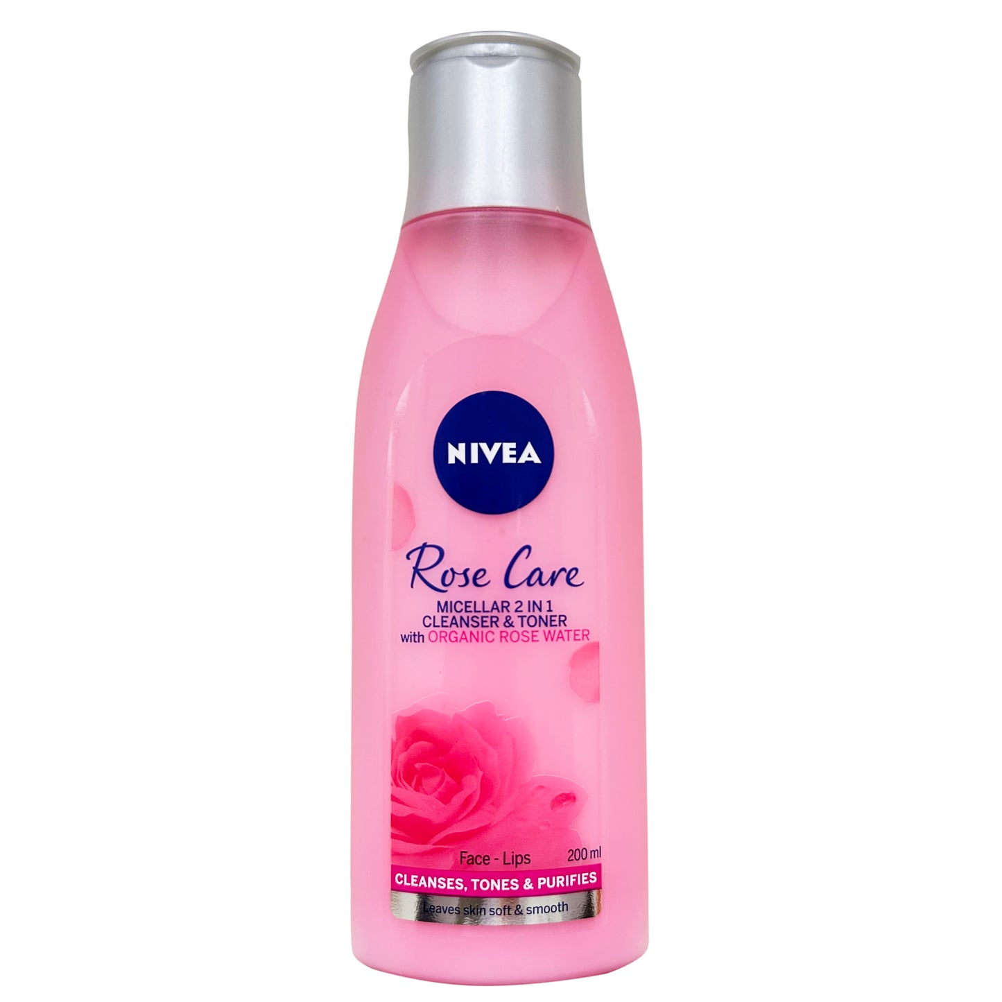 Nivea Rose Care Micellar 2 in 1 Cleanser and Toner 200ml