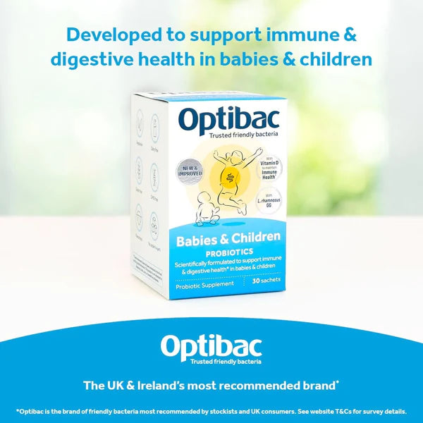 Optibac Probiotic For Babies & Children - 10 sachets