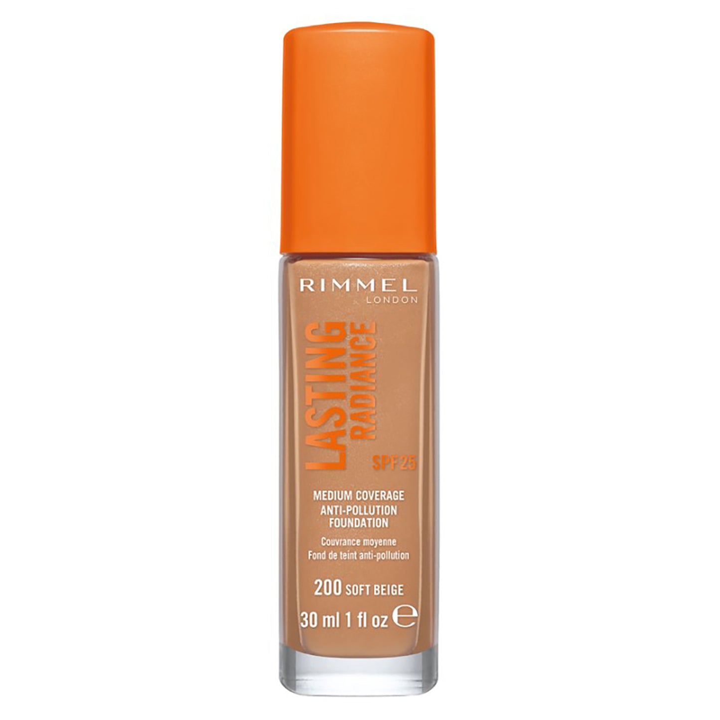 Rimmel Lasting Radiance Foundation 200 Soft Beige