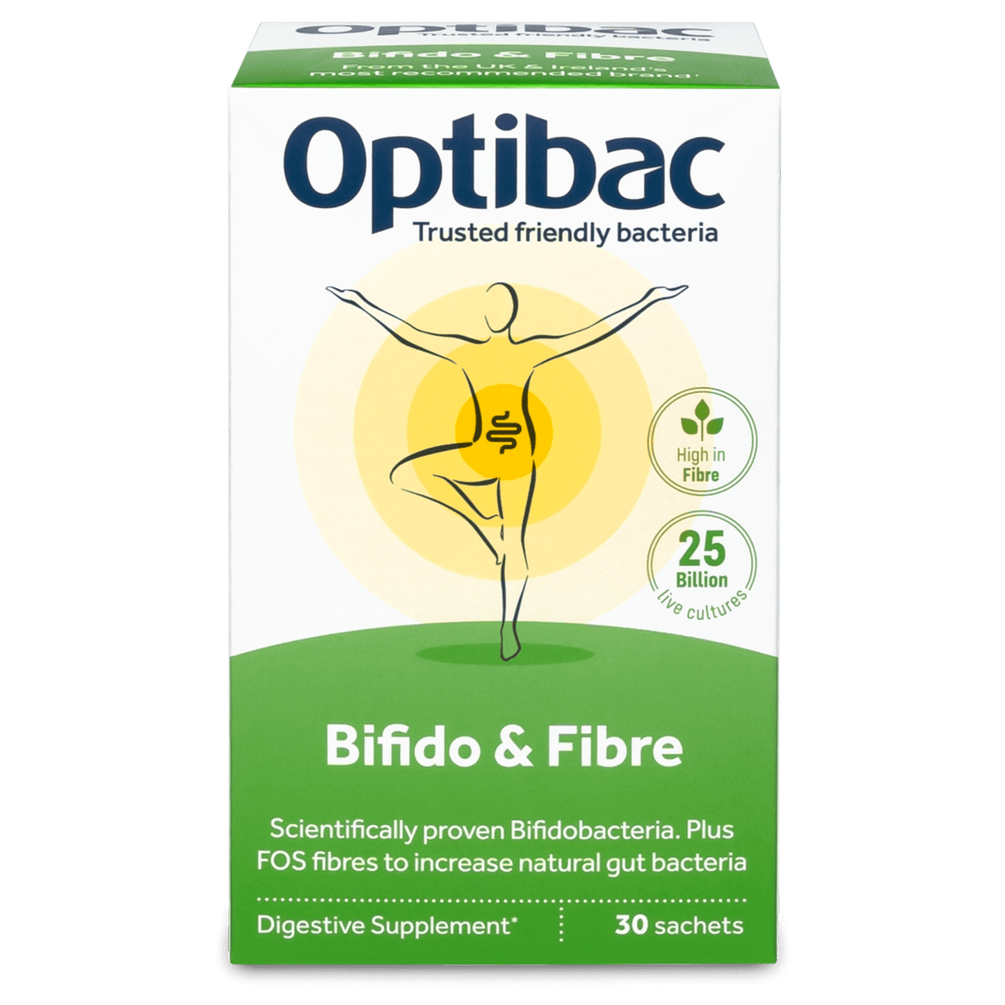 Optibac Probiotics Bifidobacteria & Fibre 10sachets