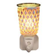 PLUG IN LUSTRE WAX MELT BURNER DIAMOND 13CM