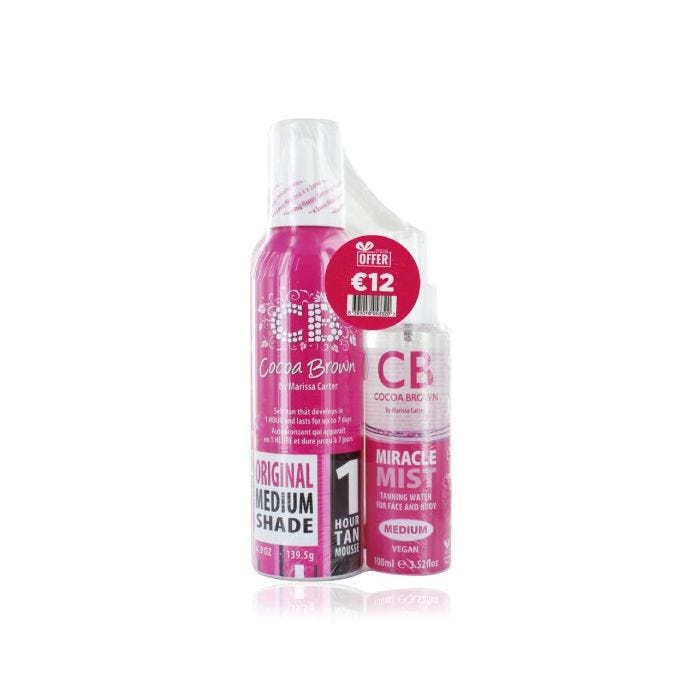 Cocoa Brown Mousse & Water Pack