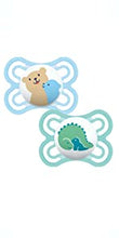 Load image into Gallery viewer, MAM Perfect Night Soothers 0+ Months Pack of 2 ( 2 colours available)