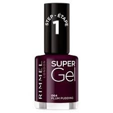 Rimmel super gel Plum Pudding 064 Nail Polish