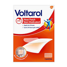 Voltarol Pain Relief Heat Patches.