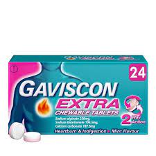 Gaviscon Extra Chewable