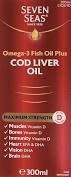 Seven Seas Extra High Strength Cod Liver Oil, 300ml