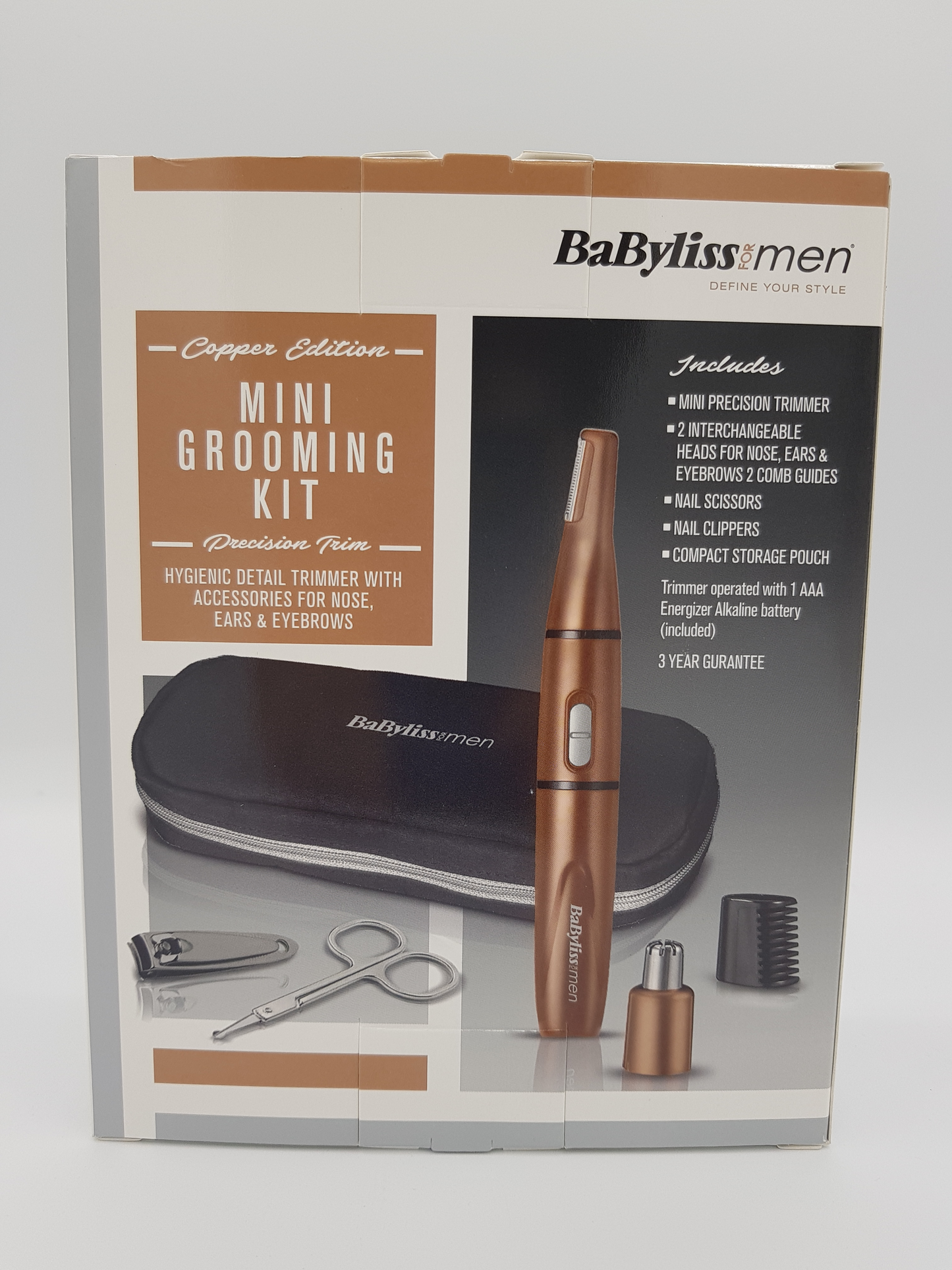 BaByliss For Men 5 in 1 Mini Grooming Kit