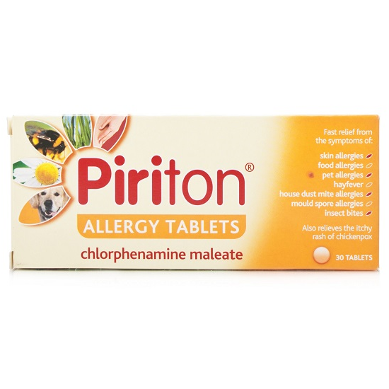Piriton Allergy Tablets 30pk