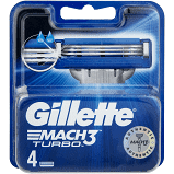 Gillette Blades Mach3 Turbo 4pk