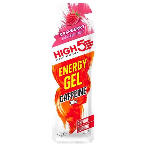 High5 Energy Gel Caffeine Raspberry 40g