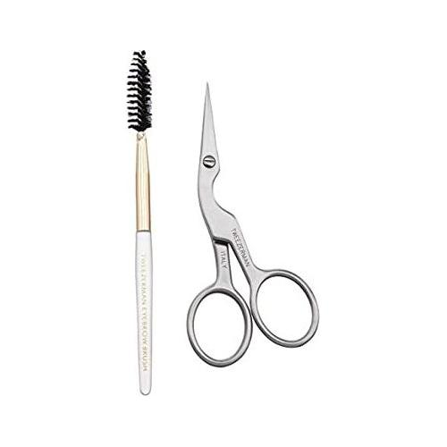 Tweezerman Brow Shaping Scissors & Brush